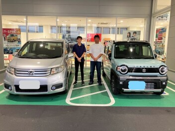 ハスラータフワイルド納車致しました！